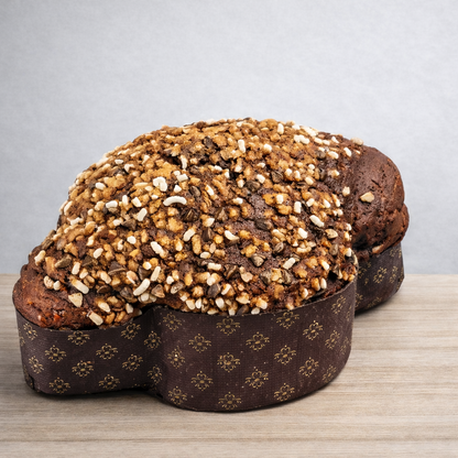 Colomba de xocolata i gianduja